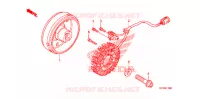 ALTERNATEUR pour Honda FOURTRAX 420 RANCHER 4X4 PS CAMO de 2010