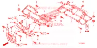 SUPPORT pour Honda FOURTRAX 420 RANCHER 4X4 PS CAMO de 2010