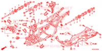 CADRE pour Honda FOURTRAX 420 RANCHER 2X4 Electric Shift de 2014