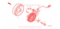 ALTERNATEUR pour Honda FOURTRAX 420 RANCHER 2X4 Electric Shift de 2009