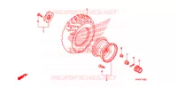 ROUE ARRIERE pour Honda FOURTRAX 420 RANCHER 2X4 Electric Shift de 2009