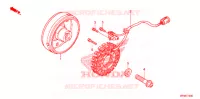 ALTERNATEUR pour Honda FOURTRAX 420 RANCHER 2X4 Electric Shift de 2011