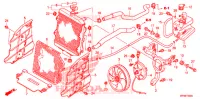 RADIATEUR pour Honda FOURTRAX 420 RANCHER 2X4 Electric Shift de 2011