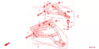 TRIANGLES AVANT (2WD) pour Honda FOURTRAX 420 RANCHER 2X4 Electric Shift de 2011