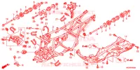 CADRE pour Honda FOURTRAX 420 RANCHER 2X4 BASE de 2014