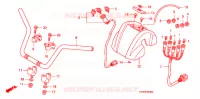 GUIDON (1) pour Honda FOURTRAX 420 RANCHER 2X4 BASE de 2008