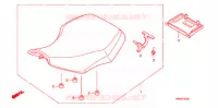 SELLE pour Honda FOURTRAX 420 RANCHER 2X4 BASE de 2008