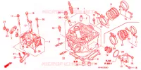 CULASSE pour Honda TRX 450 R SPORTRAX Electric Start de 2007