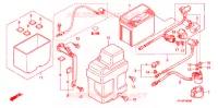 BATTERIE pour Honda TRX 450 R SPORTRAX Electric Start de 2008