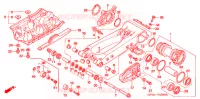 BRAS OSCILLANT pour Honda TRX 450 R SPORTRAX Electric Start de 2008