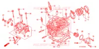CULASSE pour Honda TRX 450 R SPORTRAX Electric Start WHITE de 2012