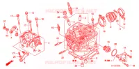 CULASSE pour Honda TRX 450 R SPORTRAX Electric Start WHITE de 2013