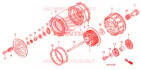 EMBRAYAGE pour Honda TRX 450 R SPORTRAX Electric Start WHITE de 2013