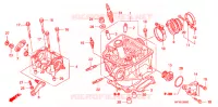 CULASSE pour Honda TRX 450 R SPORTRAX Electric Start WHITE de 2013