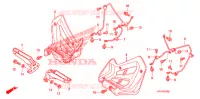 REPOSE PIED pour Honda SPORTRAX TRX 450 R RED de 2014