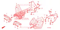 REPOSE PIED pour Honda SPORTRAX TRX 450 R RED de 2014