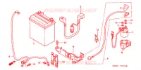BATTERIE pour Honda FOURTRAX 450 FOREMAN S de 2004