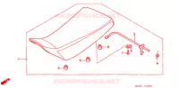 SELLE pour Honda FOURTRAX 450 FOREMAN S de 2004