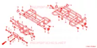 SUPPORT pour Honda FOURTRAX 450 FOREMAN S de 2004