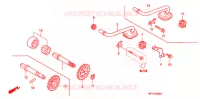 POMPE A HUILE pour Honda TRX 450 R Kick Start de 2004