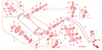 SILENCIEUX D'ECHAPPEMENT pour Honda TRX 450 R Kick Start de 2004