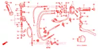 LEVIER DE GUIDON   CABLE   COMMODO ('04,'05) pour Honda TRX 450 R Kick Start de 2004