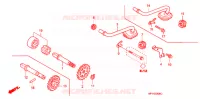 POMPE A HUILE pour Honda TRX 450 R Kick Start de 2004