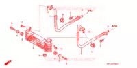 RADIATEUR D'HUILE pour Honda TRX 450 R Kick Start de 2004