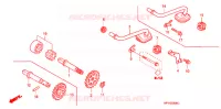 POMPE A HUILE pour Honda TRX 450 R Kick start de 2006