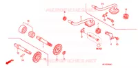 POMPE A HUILE pour Honda TRX 450 R Kick start de 2006