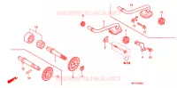 POMPE A HUILE pour Honda TRX 450 R Kick start de 2007