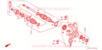 ARBRE DE ROUE  (TRX500FA'01 '04/FGA'04) pour Honda FOURTRAX 500 FOREMAN RUBICON Hydrostatic de 2004