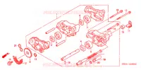 POMPE A HUILE pour Honda FOURTRAX 500 FOREMAN RUBICON Hydrostatic de 2004