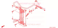 RADIATEUR D'HUILE pour Honda FOURTRAX 500 FOREMAN RUBICON Hydrostatic de 2004