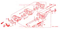 POMPE A HUILE pour Honda FOURTRAX 500 RUBICON Hydrostatic de 2005