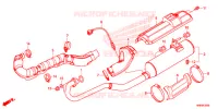 SILENCIEUX D'ECHAPPEMENT pour Honda FOURTRAX 500 RUBICON DCT EPS de 2015