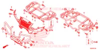 SUPPORT pour Honda FOURTRAX 500 RUBICON DCT EPS de 2015