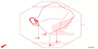 SELLE pour Honda FOURTRAX 500 FOREMAN RUBICON DCT EPS CAMO de 2016