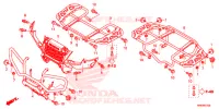 SUPPORT pour Honda FOURTRAX 500 FOREMAN RUBICON DCT EPS CAMO de 2016