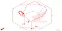 SELLE pour Honda FOURTRAX 500 RUBICON DCT EPS CAMO de 2016