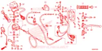 COMMODO   LEVIER   CABLE pour Honda FOURTRAX 500 RUBICON DCT EPS de 2016
