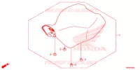 SELLE pour Honda FOURTRAX 500 RUBICON DCT EPS DELUXE de 2015
