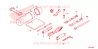 OUTIL pour Honda FOURTRAX 500 FOREMAN RUBICON 4x4 DCT EPS DELUXE de 2016