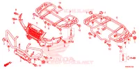 SUPPORT pour Honda FOURTRAX 500 FOREMAN RUBICON 4x4 DCT EPS DELUXE de 2016