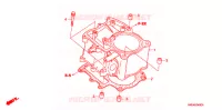 CYLINDRE pour Honda FOURTRAX 500 FOREMAN RUBICON Hydrostatic CAMO de 2008