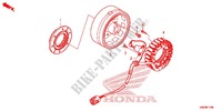 ALTERNATEUR pour Honda FOURTRAX 500 FOREMAN RUBICON Hydrostatic CAMO de 2012