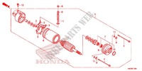 DEMARREUR pour Honda FOURTRAX 500 FOREMAN RUBICON Hydrostatic CAMO de 2012