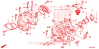 CULASSE pour Honda FOURTRAX 500 FOREMAN RUBICON Hydrostatic CAMO de 2013