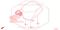 SELLE pour Honda FOURTRAX 500 FOREMAN 4X4 Electric Shift de 2016