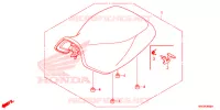 SELLE pour Honda FOURTRAX 500 FOREMAN ES PS de 2015